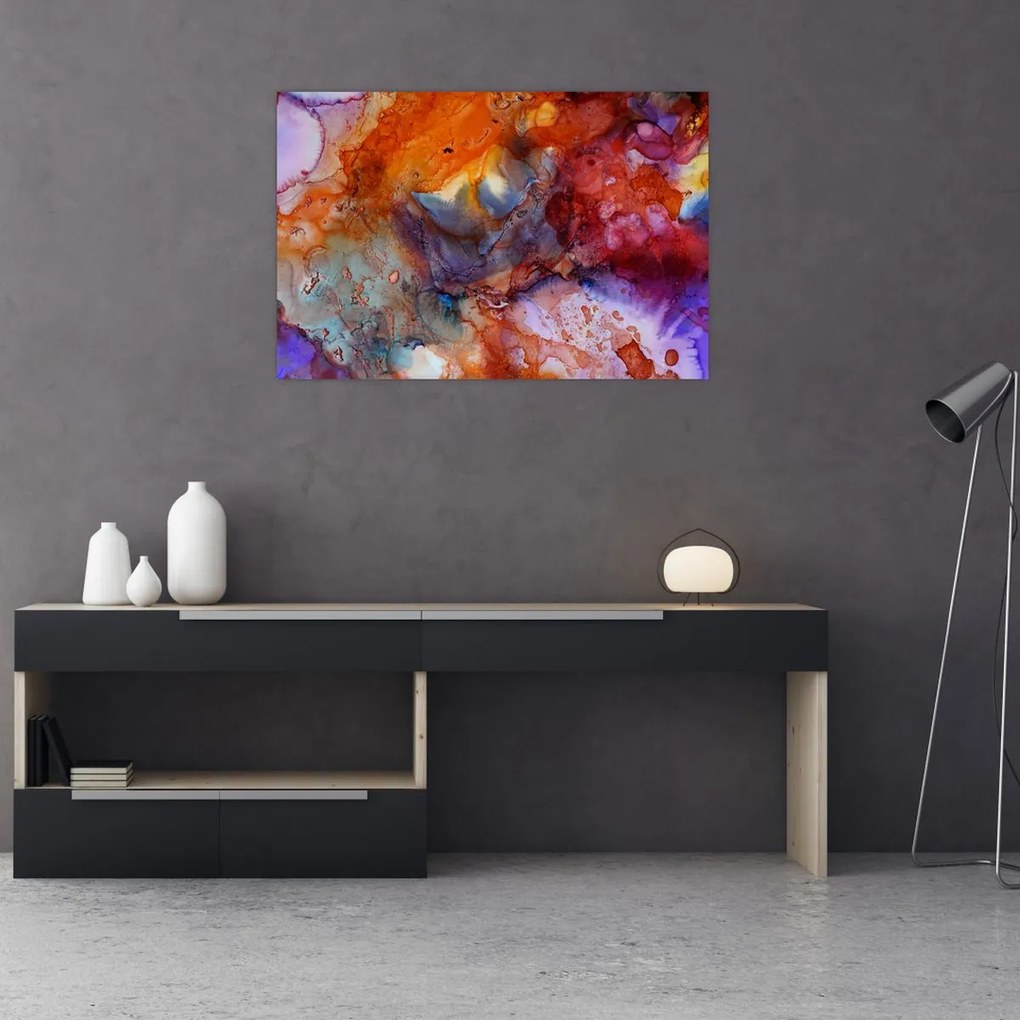 Tablou - Abstract Ink Art (90x60 cm)