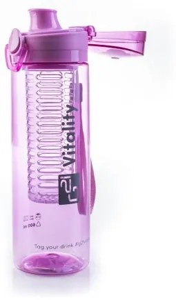 STICLĂ G21 PENTRU SMOOTHIE / SUC, 600 ML, VIOLET