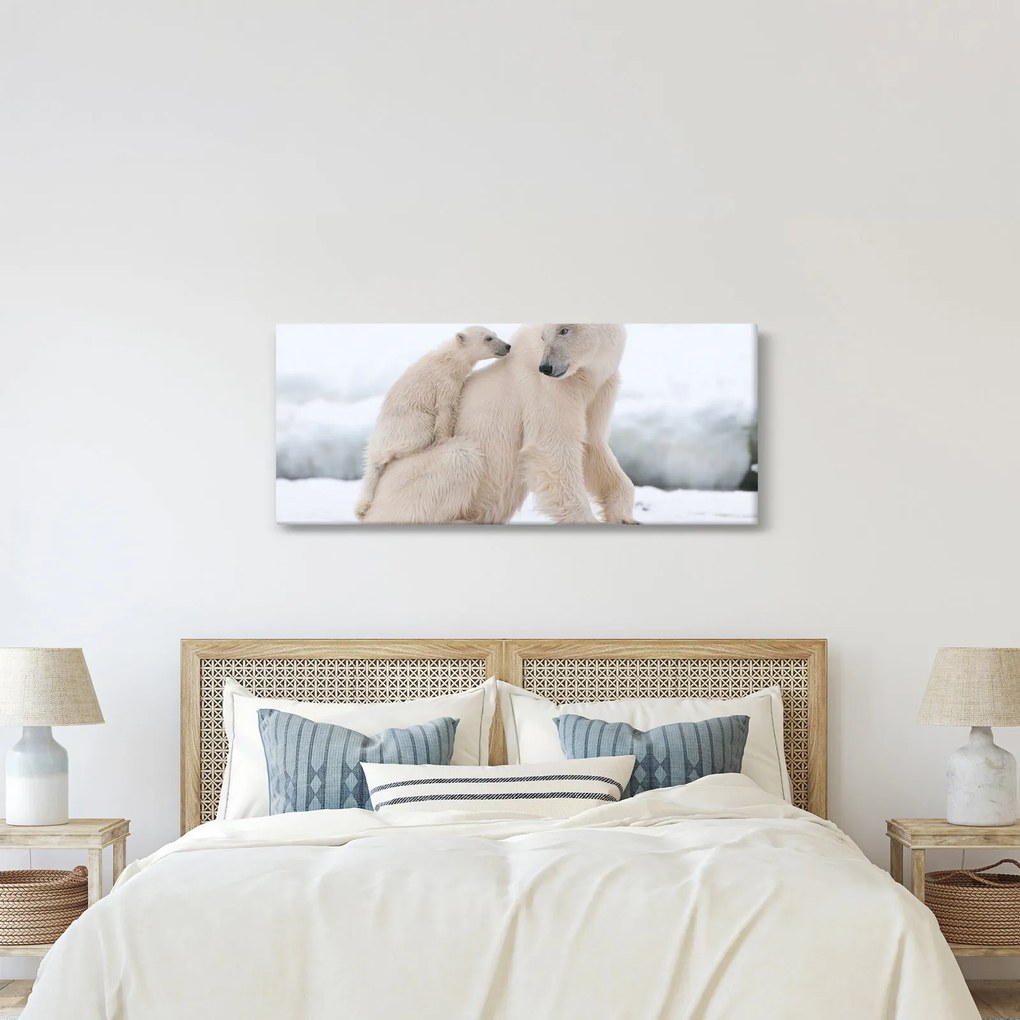 Tablou - Urs polar (120x50 cm)