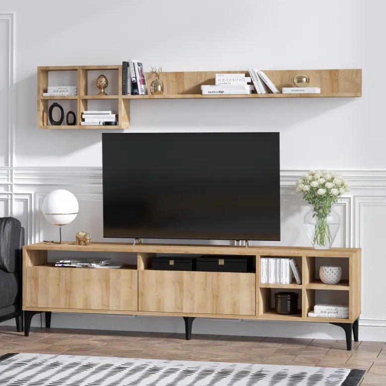 Ansamblu Comoda TV Debbie Oak