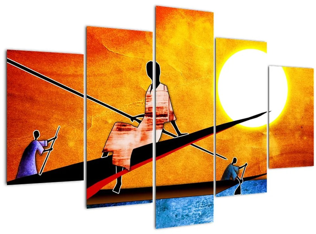 Tablou picturii epochale străveche (150x105 cm)