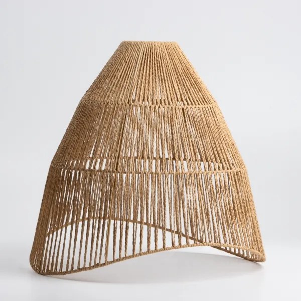 Brilagi - Lustră LED suspendată pe cablu CERIA BOHO, 1xE27/40W/230V, Ø 50 cm, maro