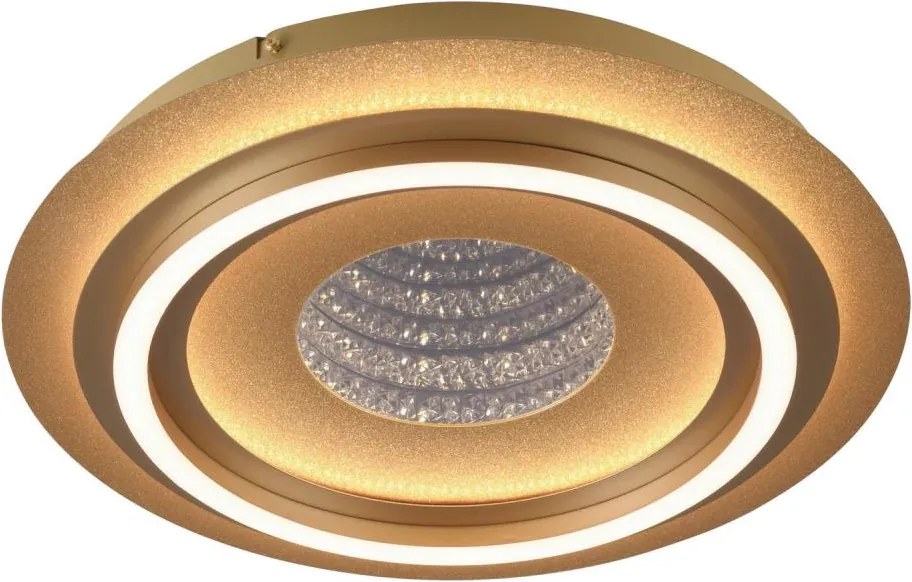 JUST LIGHT. 15089-60 - Plafonieră LED CICHIO LED/36W/230V aurie