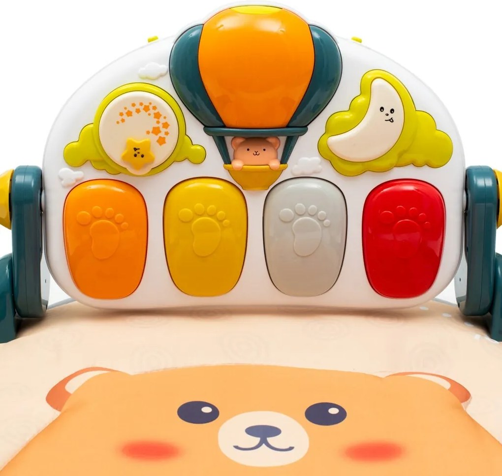 Pătură de joacă interactivă muzicală Baby Mix pentru copii, 50 x 50 x 80 cm