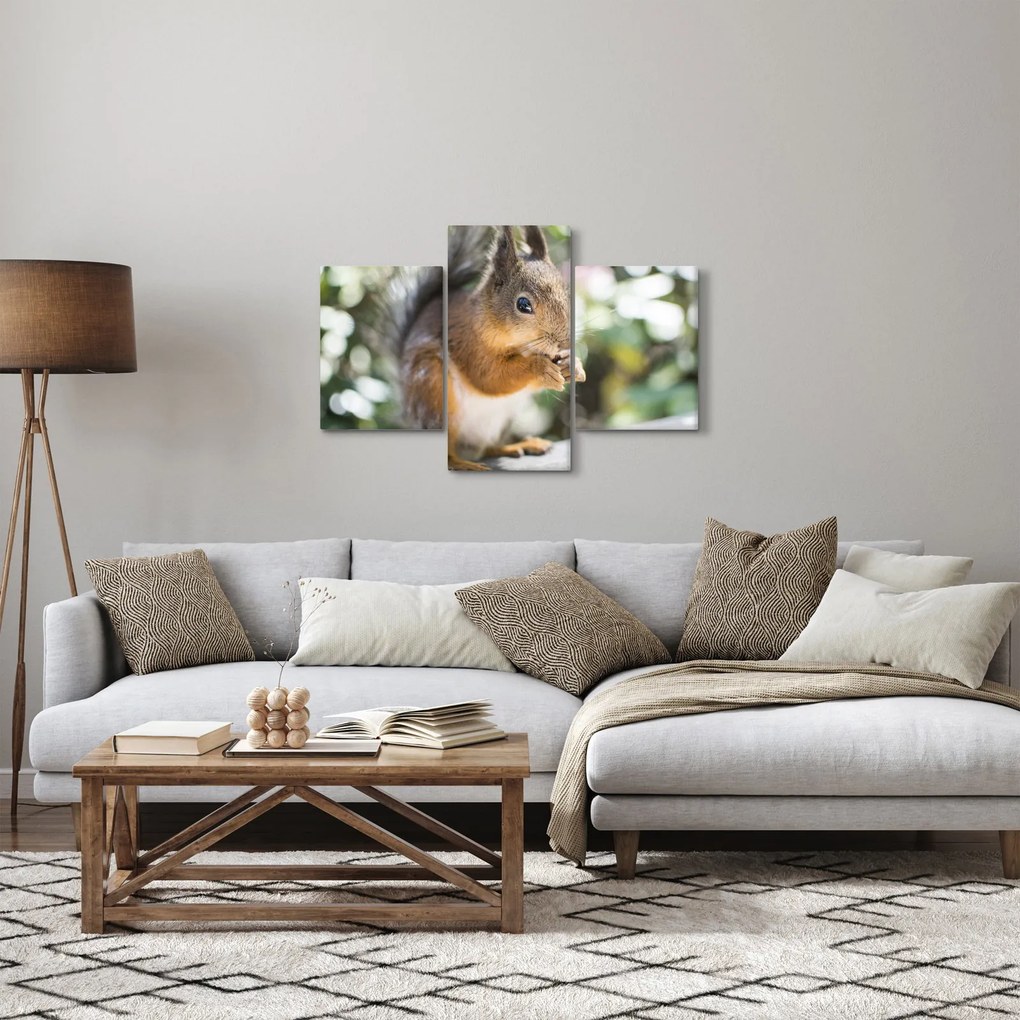 Tablou cu veverița (90x60 cm)