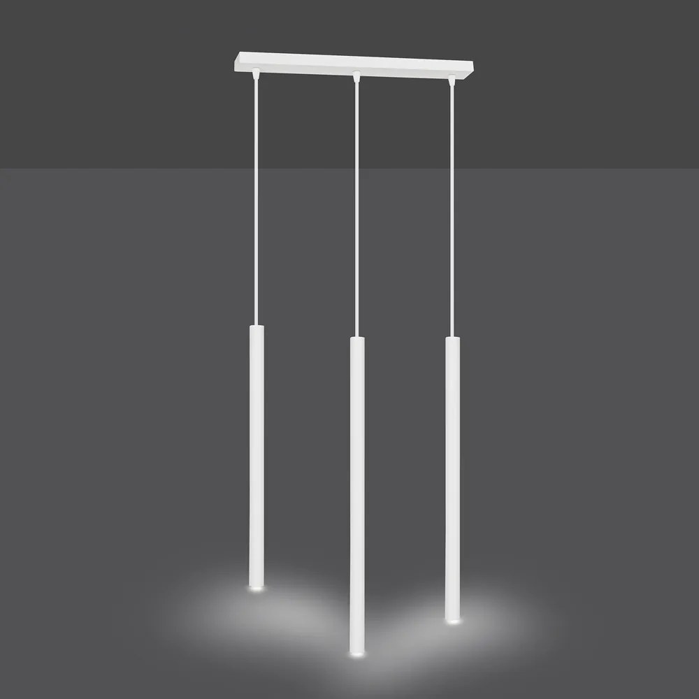 Suspensie Selter 3 White 553/3 Emibig Lighting, Modern, G9, Polonia