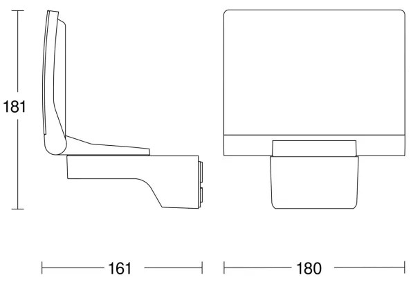 Proiector LED STEINEL 84295 XLED PROTECT LED/13,6W/230V IP44 negru
