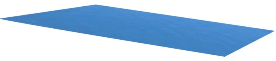 Folie dreptunghiulara pentru piscina din PE, 549 x 274 cm, albastru