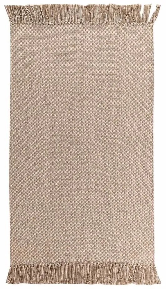 Covor bej lavabil 50x80 cm Pietro – douceur d'intérieur