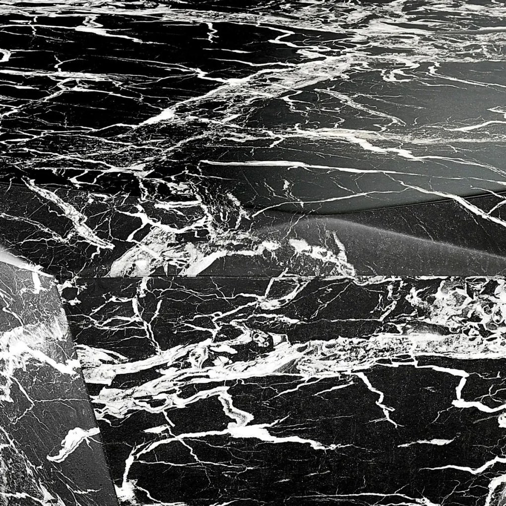 Masuta Living LUX din marmura artificiala neagra Diamond 110662 HZ