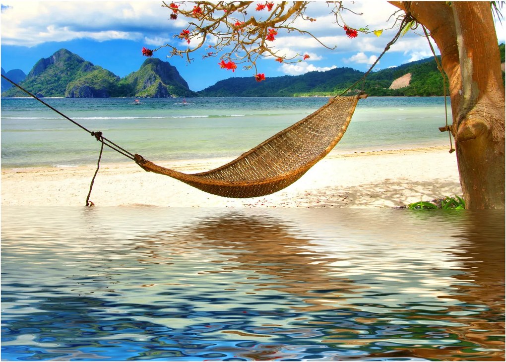 Tablou - Relax la plajă (70x50 cm)
