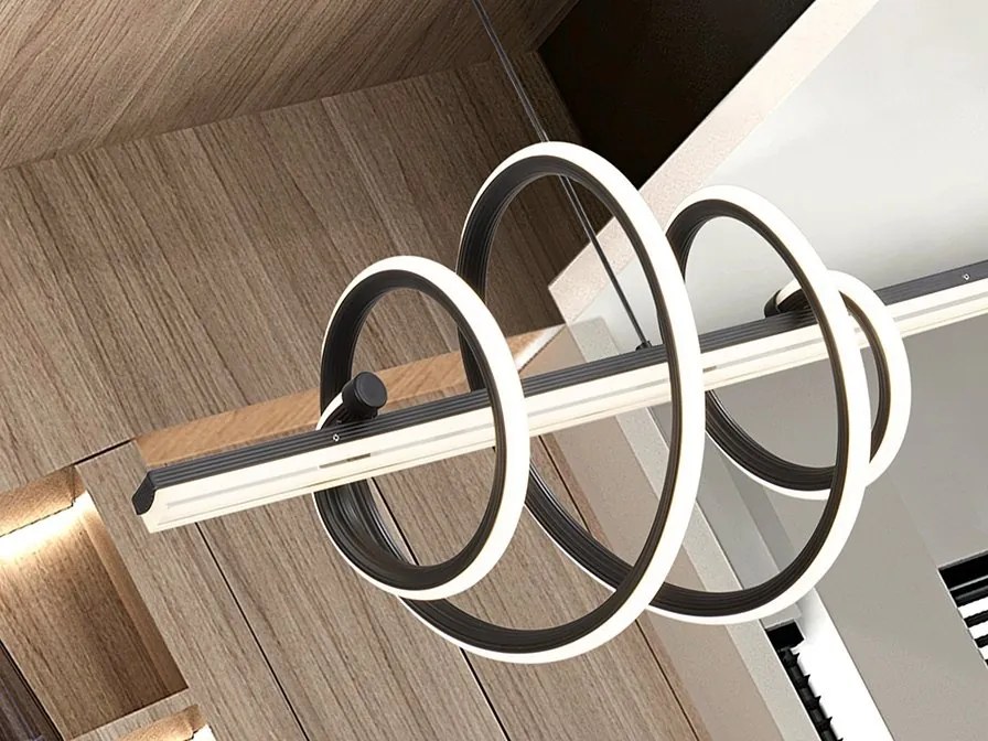 Lustra LED design modern Tornado