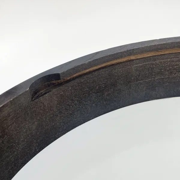 Plafonieră OAK SMOKY 1xE27/15W/230V ø 27,5 cm stejar/maro închis