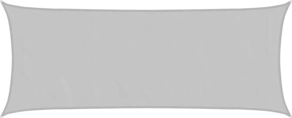 vidaXL Parasolar, gri deschis, 5x2 m, 100% poliester Oxford