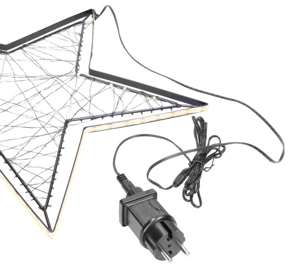Brilagi - Stea de Crăciun LED pentru exterior, 2,6W/230V IP44 47x45 cm