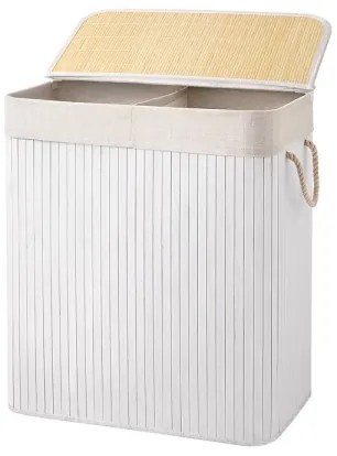 Coș pentru rufe GUS, alb