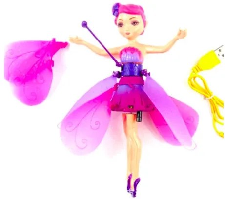 Zaparkorun Zână magică zburătoare - pink