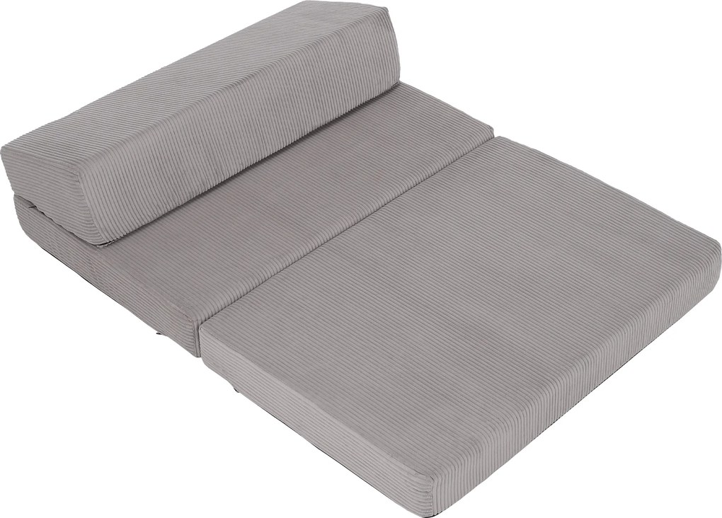 Saltea pliabilă/fotoliu extensibil, 2 in 1, gri, VEDIS