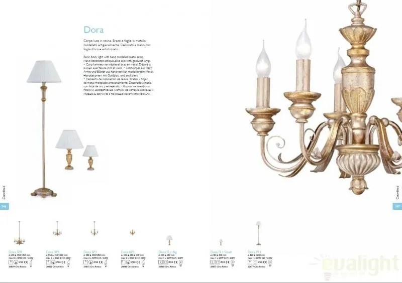 Lampadar inaltime 165cm FIRENZE PT1 ORO 020877
