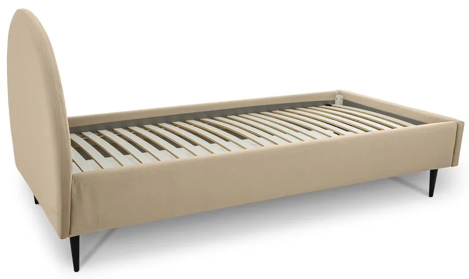 Pat pentru copii bej 120x200 cm Rainbow – Scandic