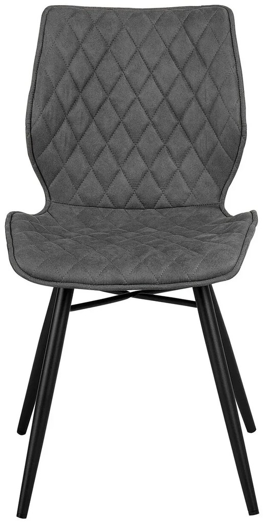 Set 2 buc. scaune pentru sufragerie Lissa (gri). 1009996