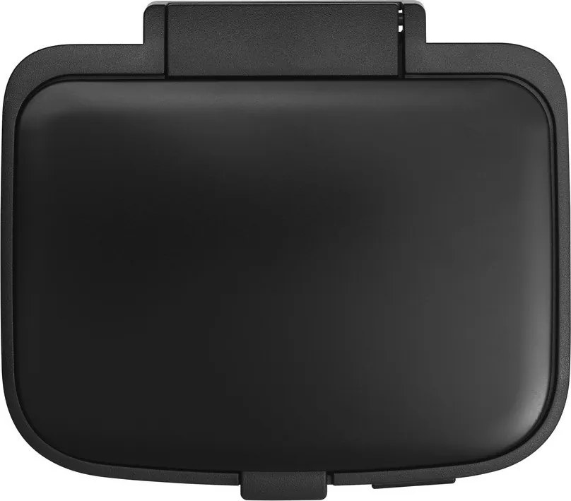 Coș de gunoi negru mat cu pedală din oțel 4 l Bo – Brabantia