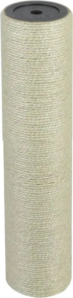 vidaXL Ansamblu de joacă pentru pisici 8x35 cm, 10 mm Bej