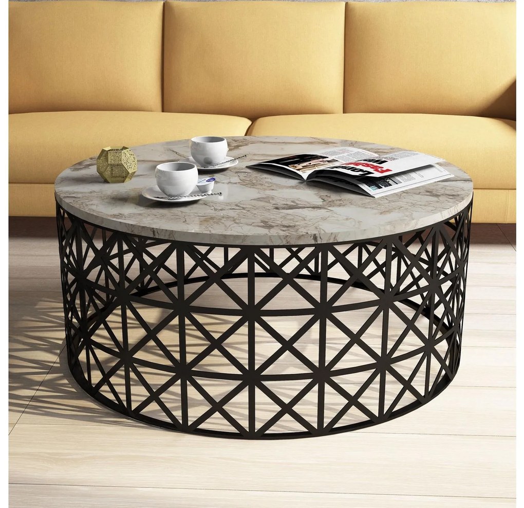 Măsuță de cafea Vutada (alb) . 1093338