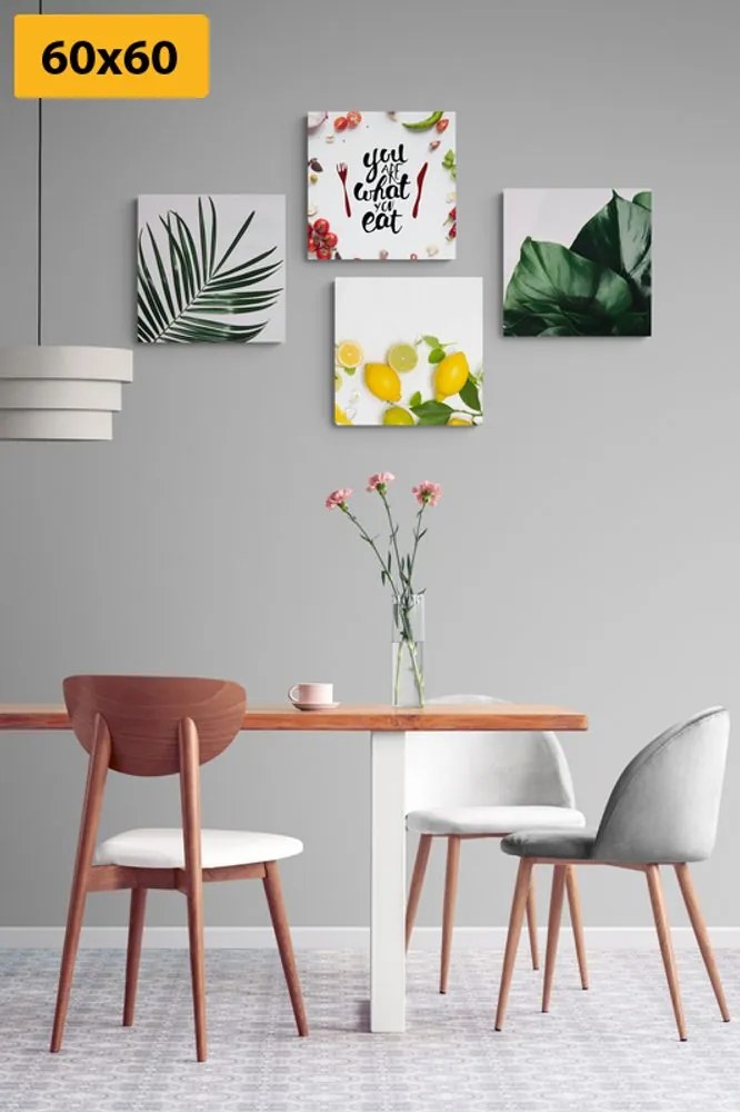Set tablouri pentru bucătărie în design unicat