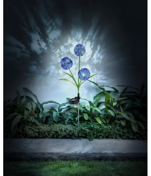 Corp de iluminat LED solar Globo 33599P SOLAR 3xLED/0,06W/3V 5000K IP44 mov