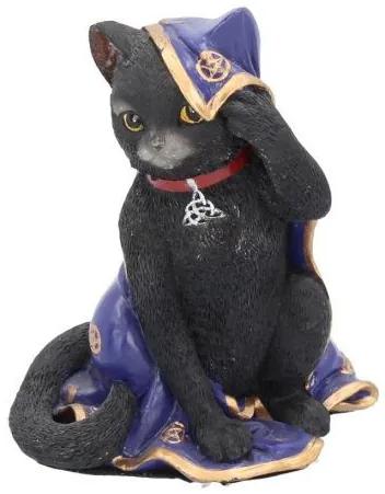 Statueta pisicuta neagra Jinx 11 cm