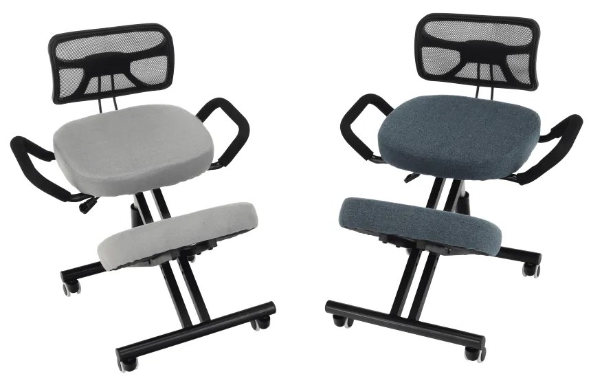 Scaun de ingenunchiere ergonomic, gri-maro Taupe   negru, RUFUS