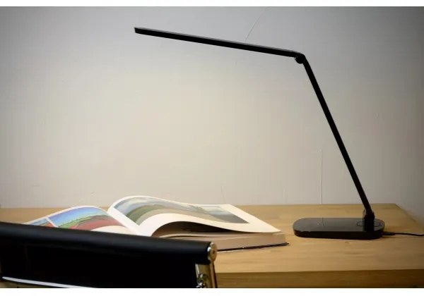 Lucide 24656/10/30 - Lampa de masa LED VARIO LED LED/8W/230V negru