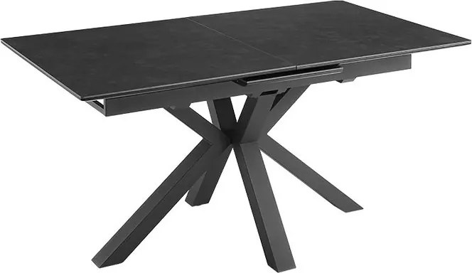 Masa extensibila, Ceramica Gri Grafit, ETERNITY 160-200cm A-46624 VC