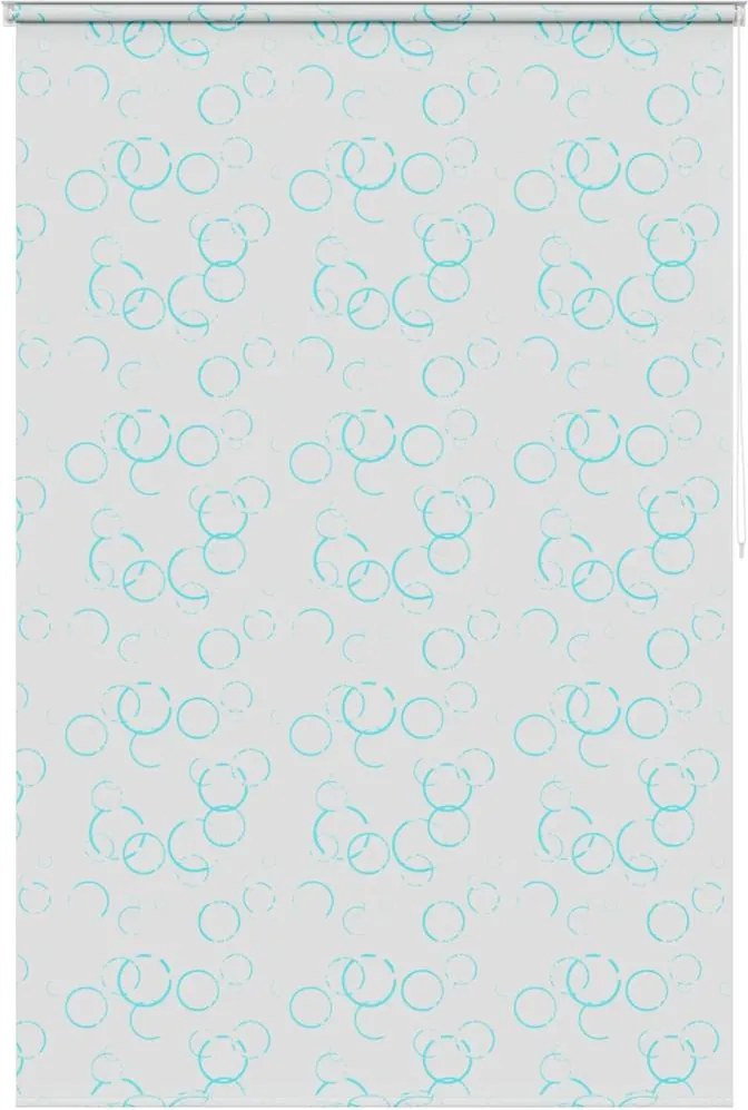 vidaXL Roletă perdea de duș 140x240 cm Model bule