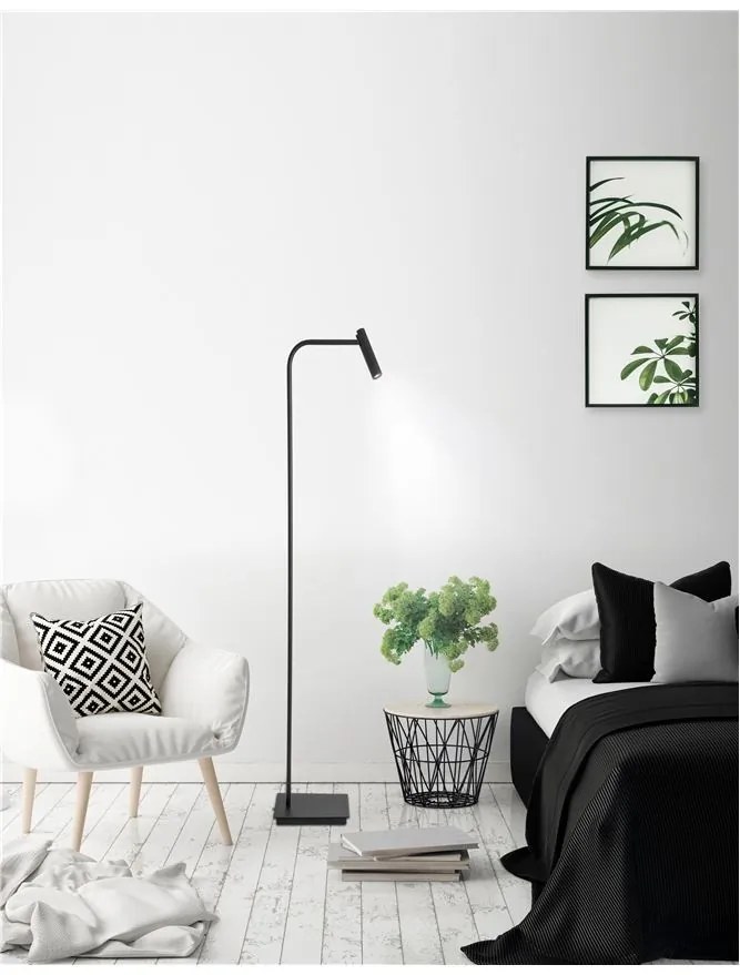 Lampadar LED cu spot directionabil design minimalist Sicily NVL-7140183
