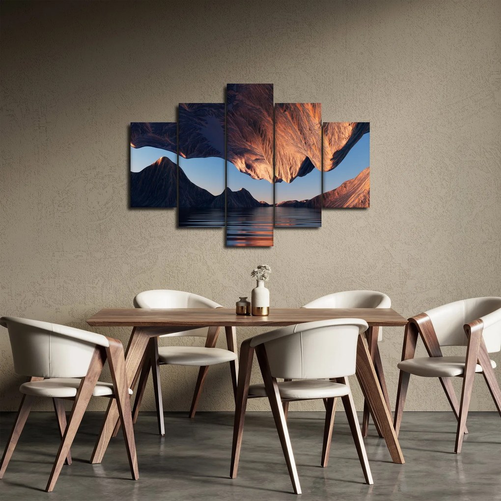 Tablou - Faleze 3D (150x105 cm)