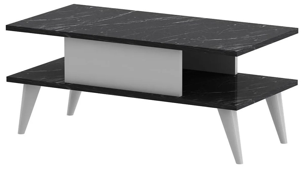 Măsuță de cafea Disevo 1 (negru + alb) . 1093180