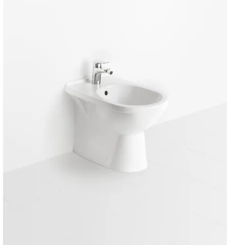 Villeroy & Boch O.NOVO 54610001 - Bideu pe podea, 57 x 36 cm, ceramică, alb