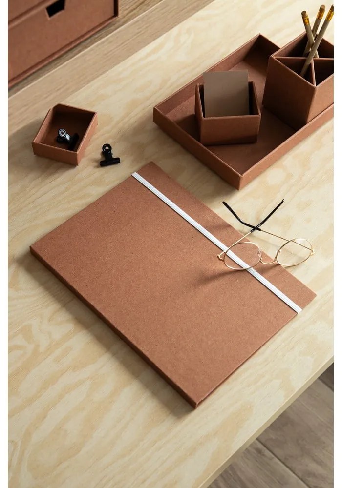 Organizator pentru documente din carton Paulina Restore Paper Laminate A4 – Bigso