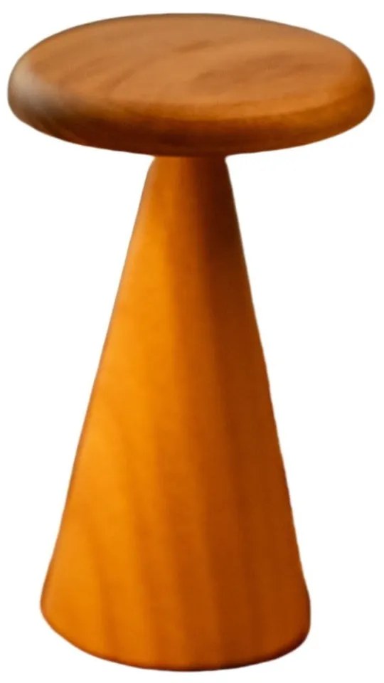 Veioză în culoare naturală LED cu abajur din lemn (înălțime 21 cm) Sylva – Gingko