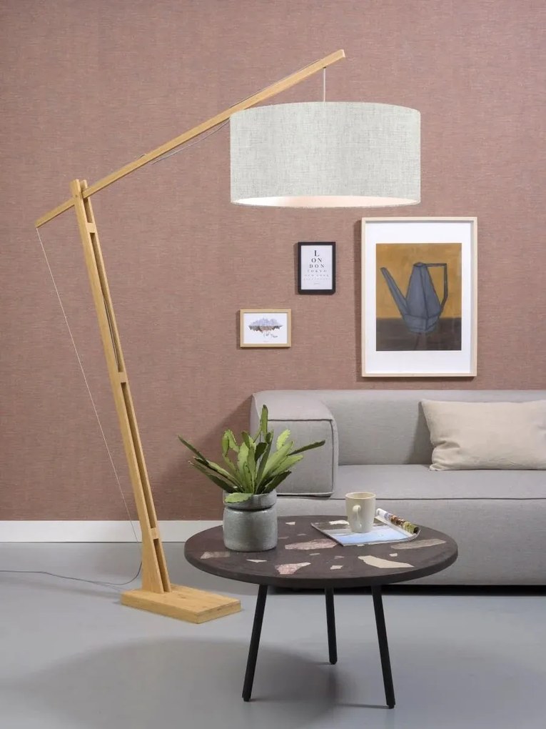 Lampadar eco din bambus Montblanc 6030 natur/ in deschis