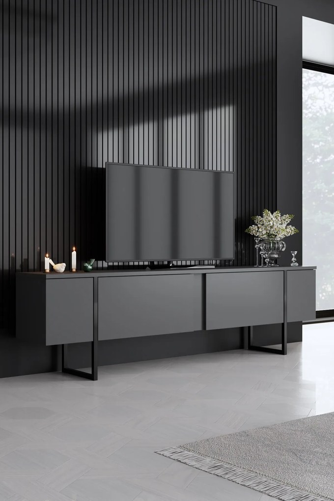 Mobilier living Luna (negru). 1073573