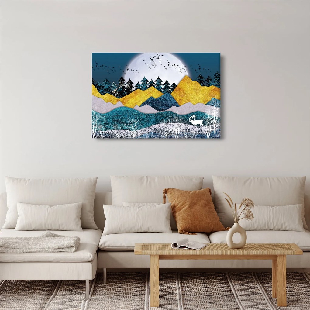Tablou - Peisaj polar (90x60 cm)