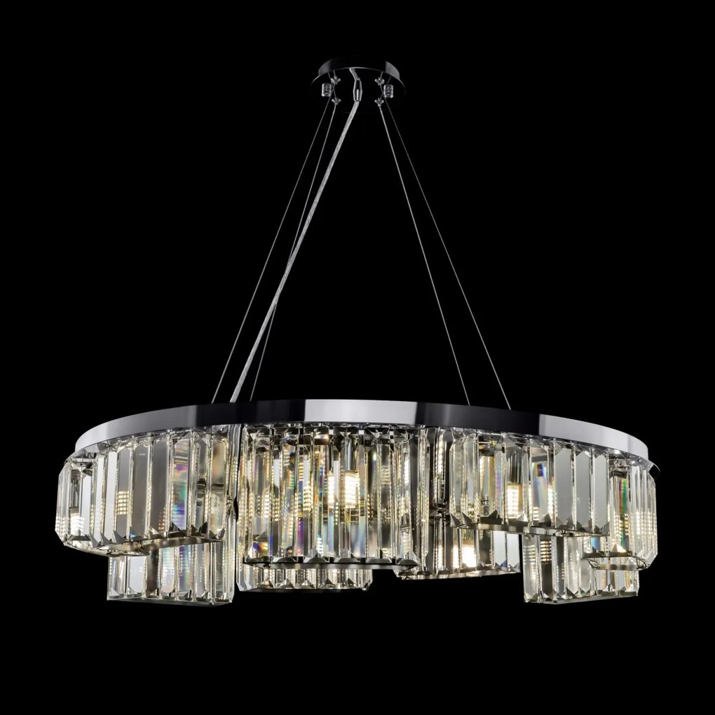 Lustra suspendata design decorativ COLLINE MYMOD083PL-09CH