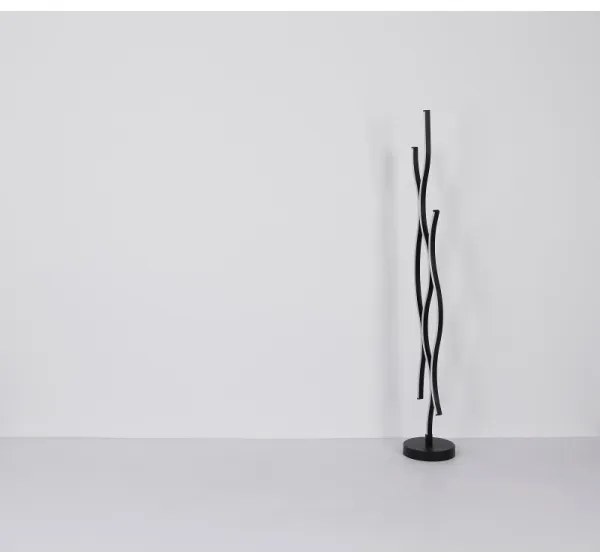 Lampadar LED Globo 67206SW GERONIMO LED/28W/230V 3000K negru/auriu