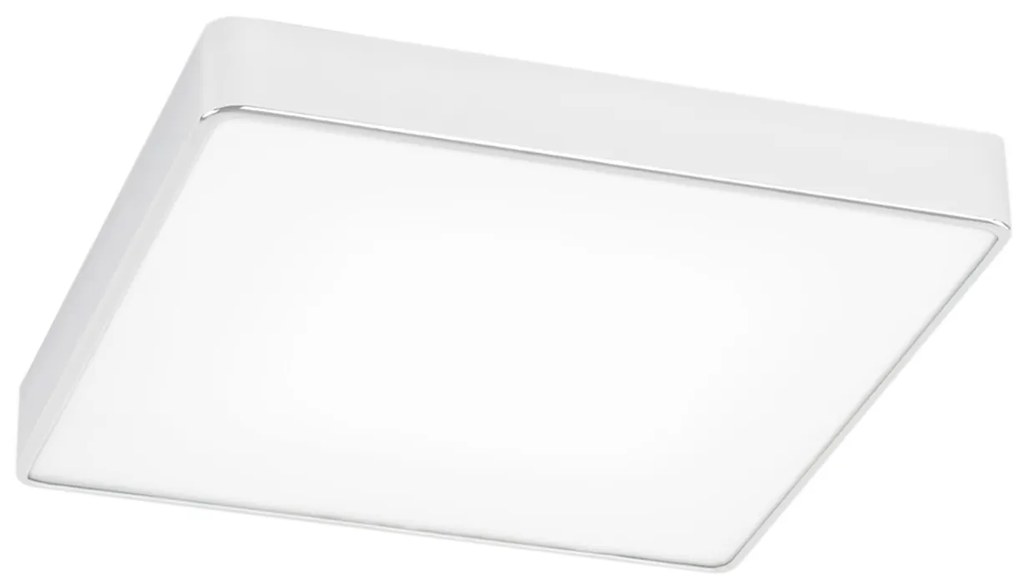 Plafoniera LED patrata design slim ONTARIO 45cm alba