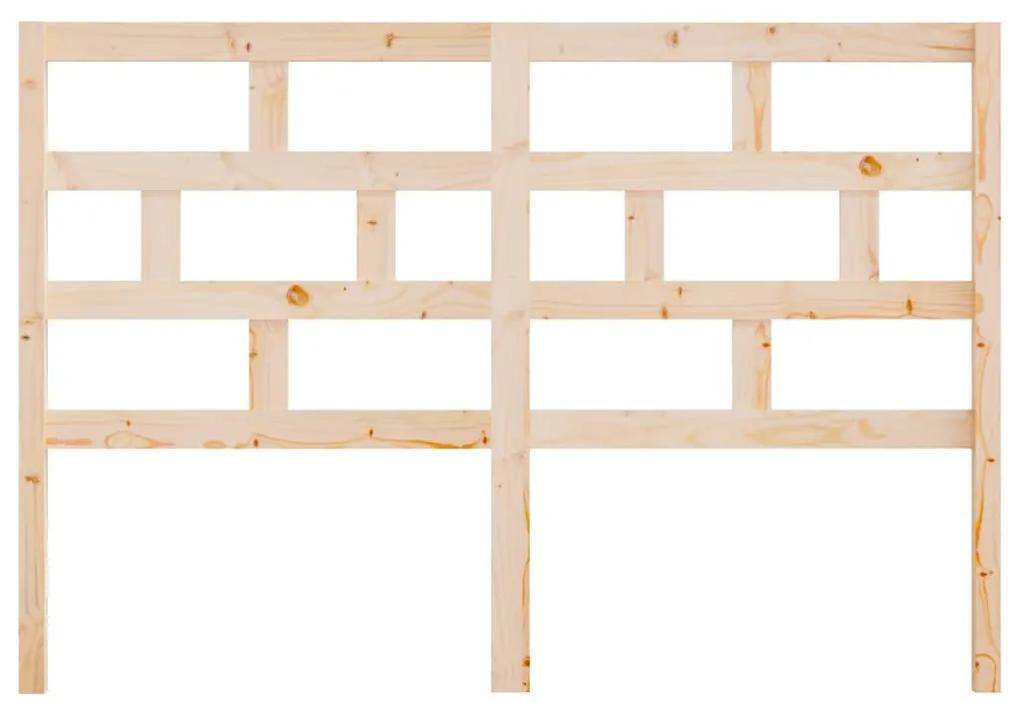 Tablie de pat, 166x4x100 cm, lemn masiv de pin Maro, 166 x 4 x 100 cm, 1