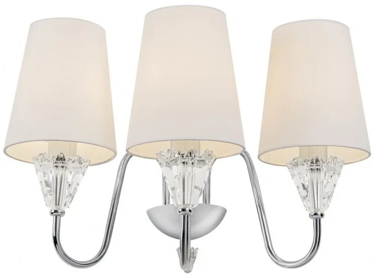 Aplica eleganta cu 3 surse de iluminat FLORERO MYMOD078WL-03CH