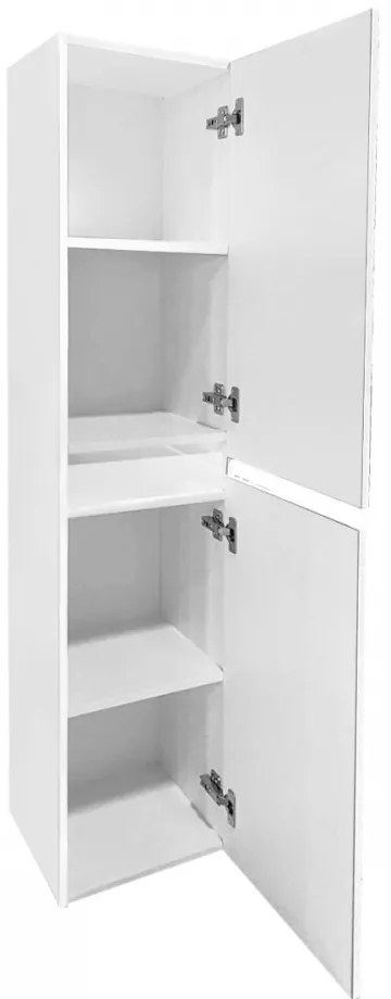 Dulap lateral Cube montat pe perete, alb